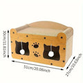 【Already Have 10K Favorites】2 in 1 Cat Bed with Scratching Board Pet Furniture for Indoor Cats Suitable for Multiple Cats Durable Double Layer Design Cat Bed Stylish and Comfortable Cat Furniture for All Seasons Wooden Cat Bed Summervibes Petlovers
